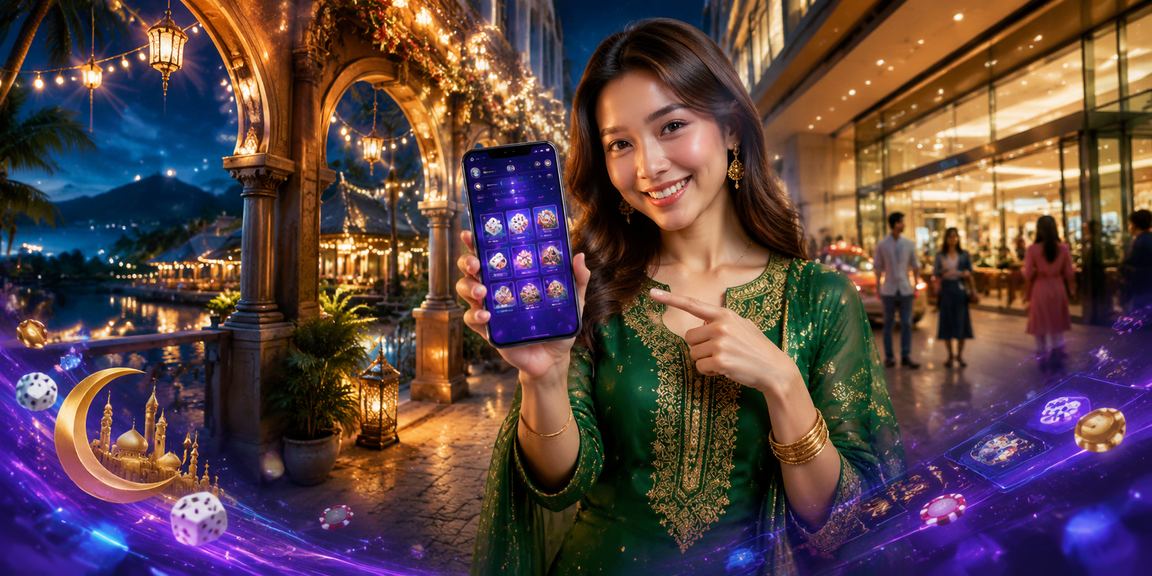 Pemain di Langkawi menggunakan aplikasi kasino sp500 semasa Hari Raya