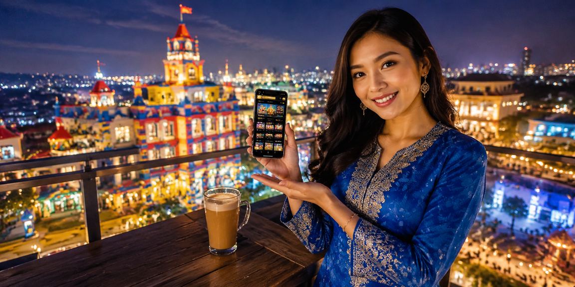 Proses pendaftaran bonus sp500 bersama pengguna Malaysia berbaju kurung